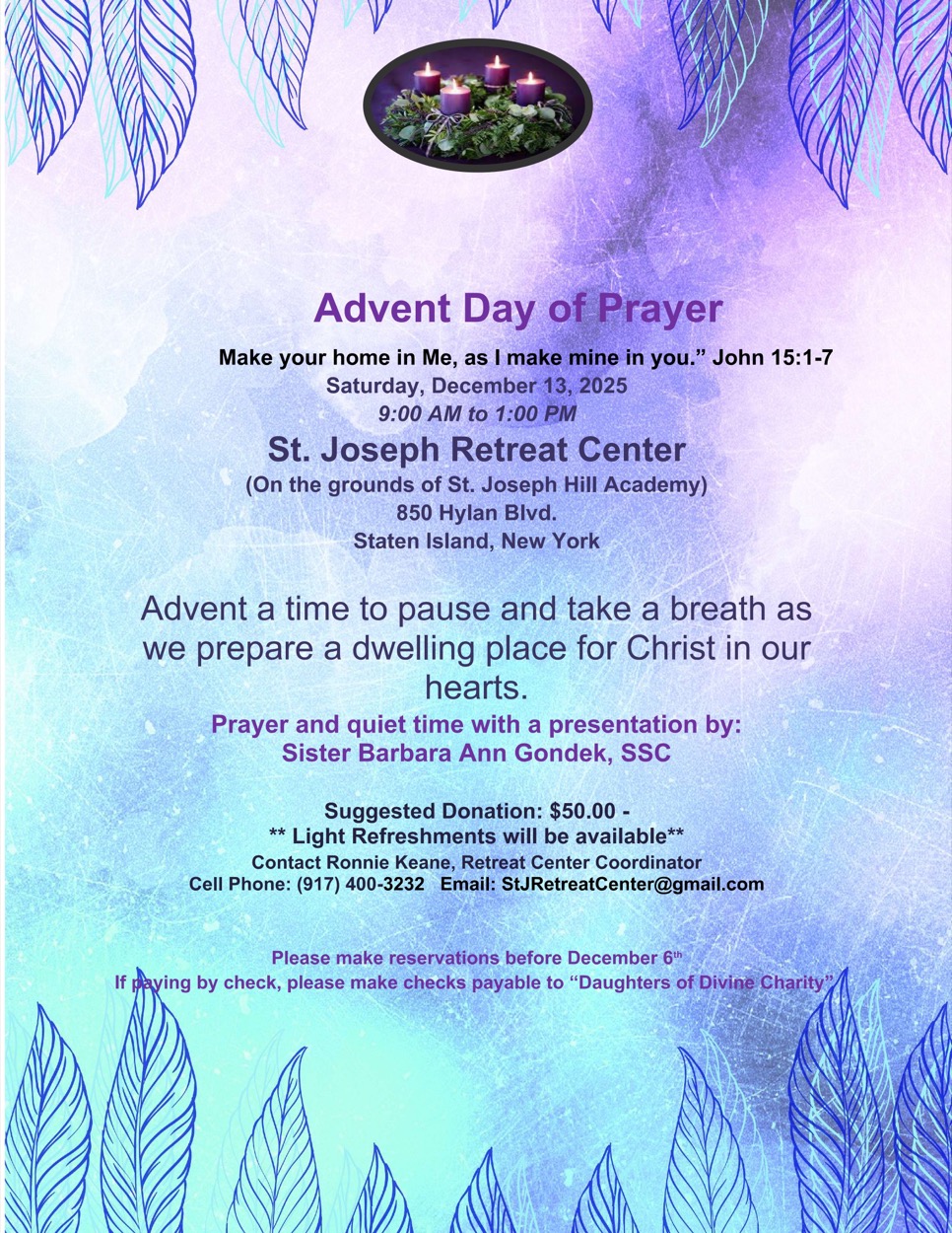 Advent Day of Prayer